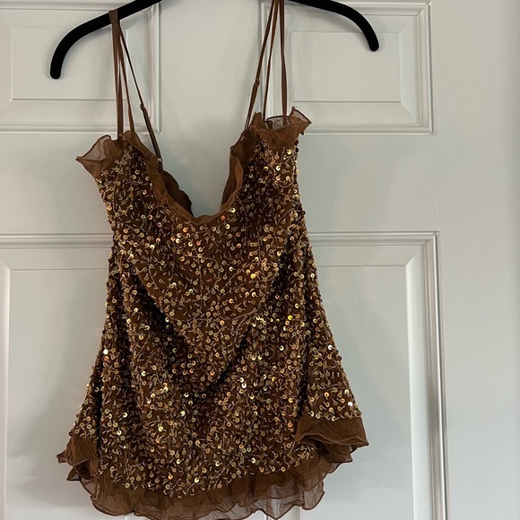 INC International Concepts sequin blouse. Size 12.  NWOT - Picture 3 of 4